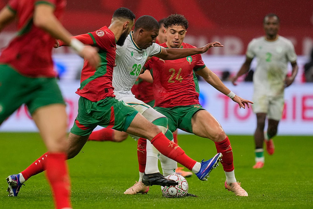 Morocco vs Comoros Africa Cup of Nations Soccer-Youssouf Zaydou