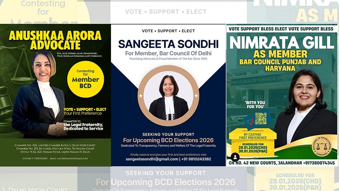 File Photo : Women Across India Are Readying To Contest Bar Council Elections