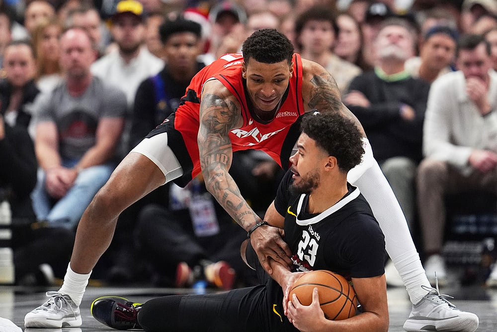 Denver Nuggets Vs Houston Rockets NBA Basketball game-Jabari Smith Jr