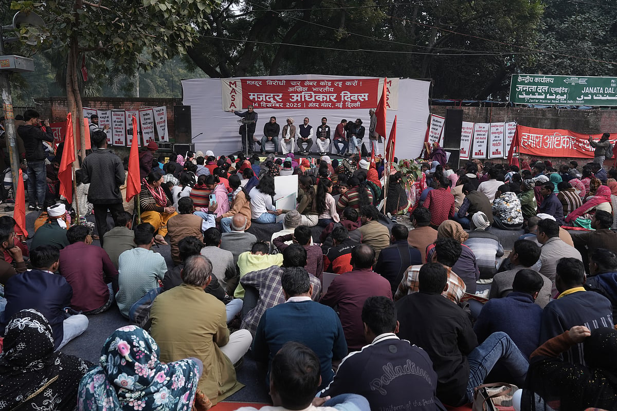 The protest mirrored similar demonstrations in Kolkata, Bengaluru, Chennai, Patna and other cities across the country. - Tribhuvan Tiwari