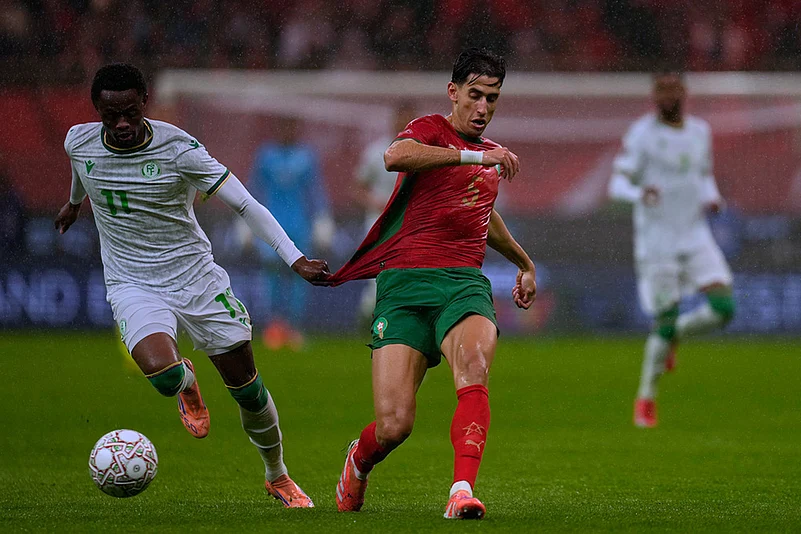 Morocco vs Comoros Africa Cup of Nations Soccer-Rafiki Saïd Ahamada