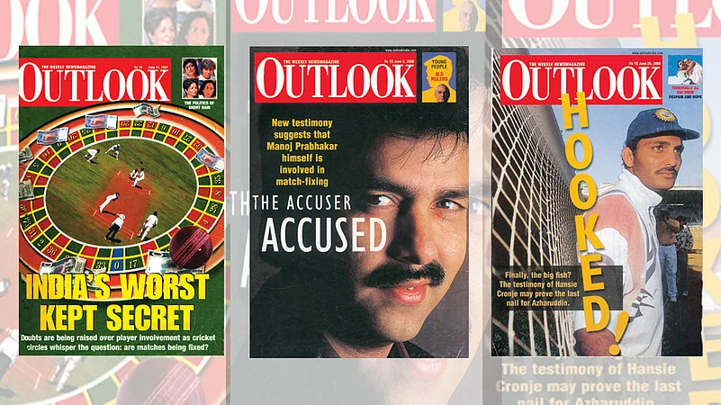 Outlooks Covers Probing Indian Match-Fixing Scandal