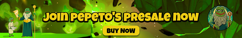 Pepeto Presale Banner