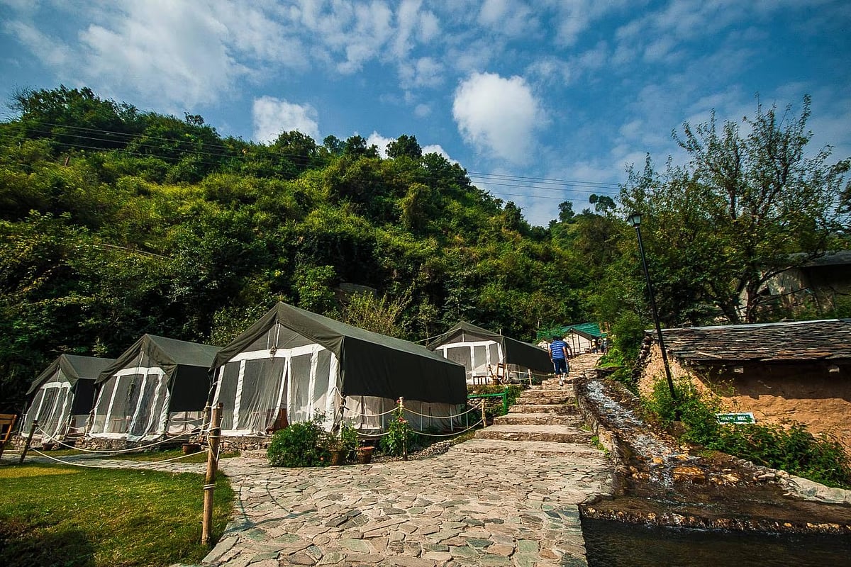 Luxury camping tents