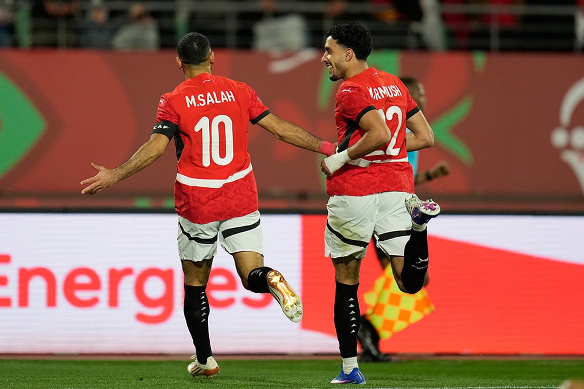 Egypt vs Zimbabwe Africa Cup of Nations Soccer-Mohamed Salah