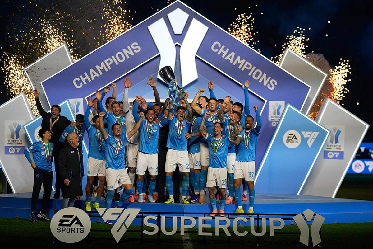 Napoli vs Bologna Italy Soccer Super Cup-