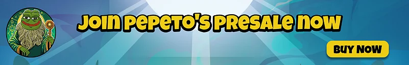 Pepeto presale banner