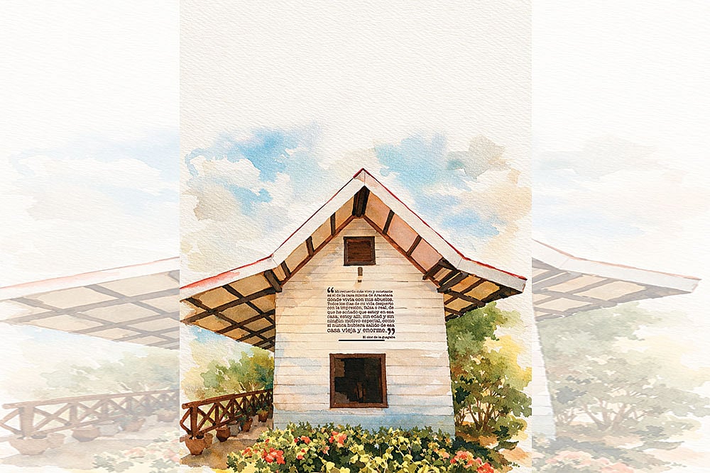 | Illustration: Vikas Thakur : Casa Museo: At Gabriel García Márquez’s birthplace—Aracataca in Colombia 