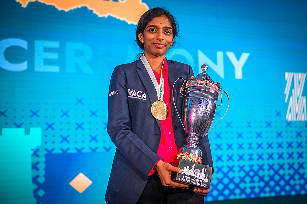 Yearenders 2025 Women in Sports-Indias GM Vaishali Rameshbabu