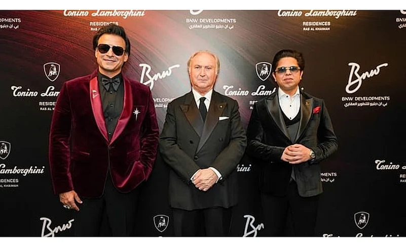 Tonino Lamborghini with Vivek Oberio