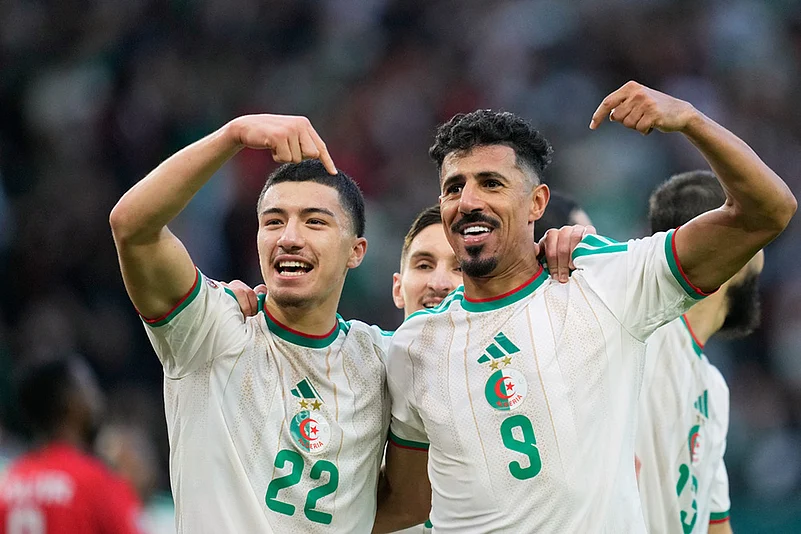 Algeria vs Sudan Africa Cup of Nations Soccer-Ibrahim Maza
