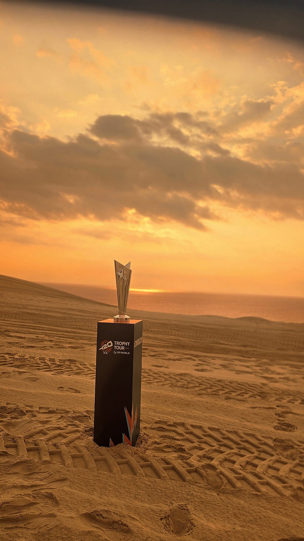 The ICC Men’s T20 World Cup 2026 trophy tour in Qatar
