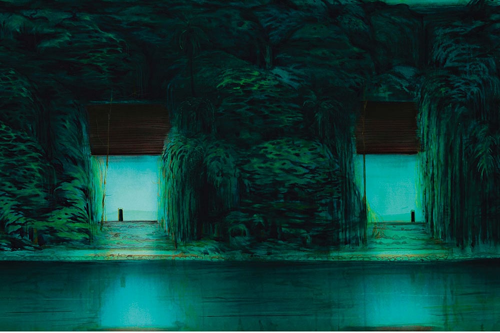 | Courtesy: Sakshi Gallery : Trembling at the Edge of Sight Untitled artwork by Sujith S.N.