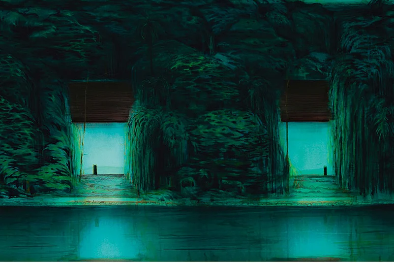 Trembling at the Edge of Sight Untitled artwork by Sujith S.N.
