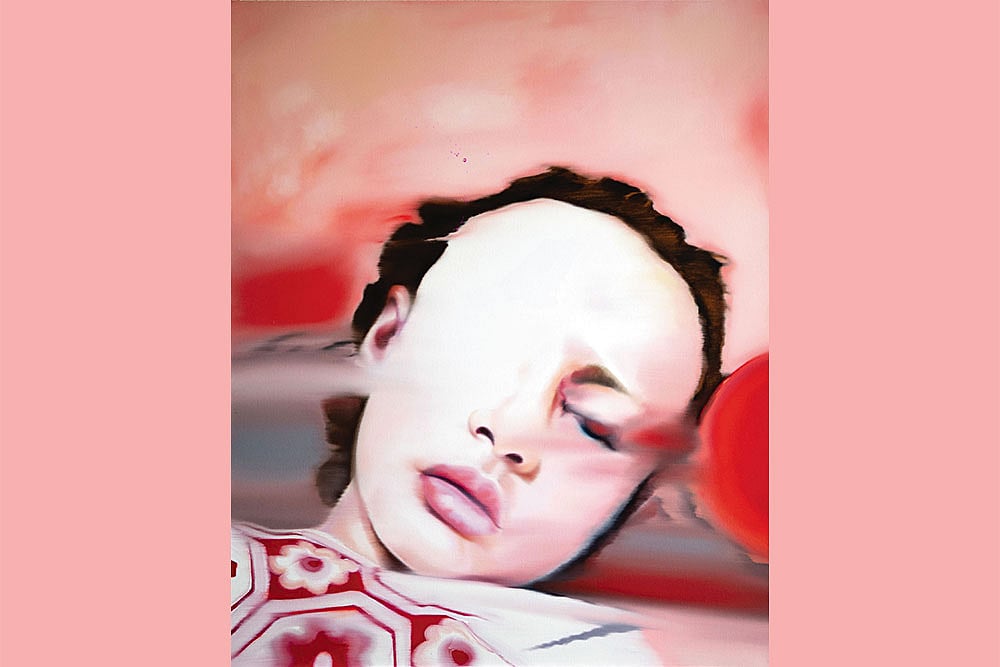| Courtesy: Tao art Gallery : Red by the Sea Artwork by Riyas Komu