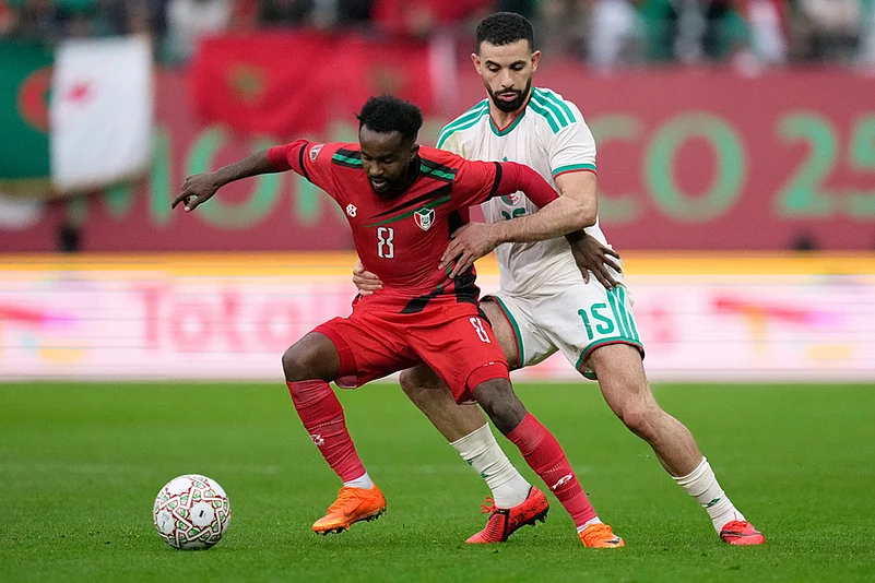 Algeria vs Sudan Africa Cup of Nations Soccer-Abdelrazig Omer