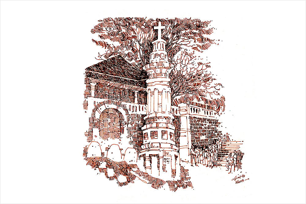 Altinho Cross Artwork by Govit Morajkar