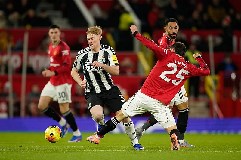 English Premier League Soccer Match: Newcastle United vs Manchester United