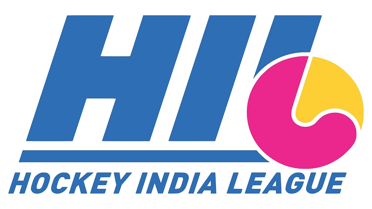 | Photo: File : File photo of the Hockey India League logo.
