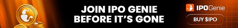 IPO Genie crypto presale ad
