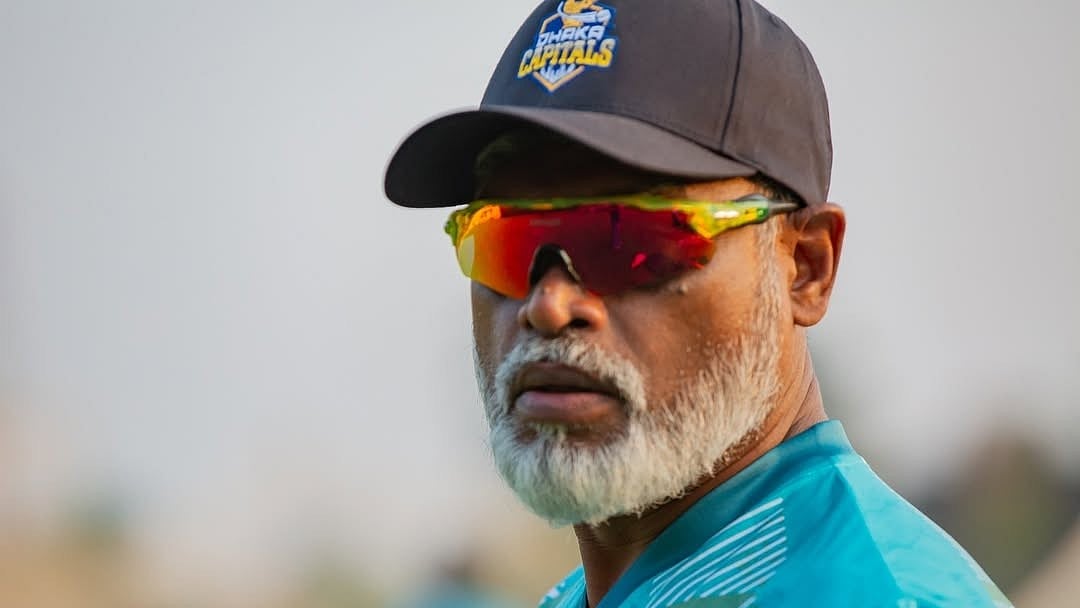 Dhaka Capitals assistant coach Mahbub Ali Zaki was 59. - Instagram/Shakib Al Hasan