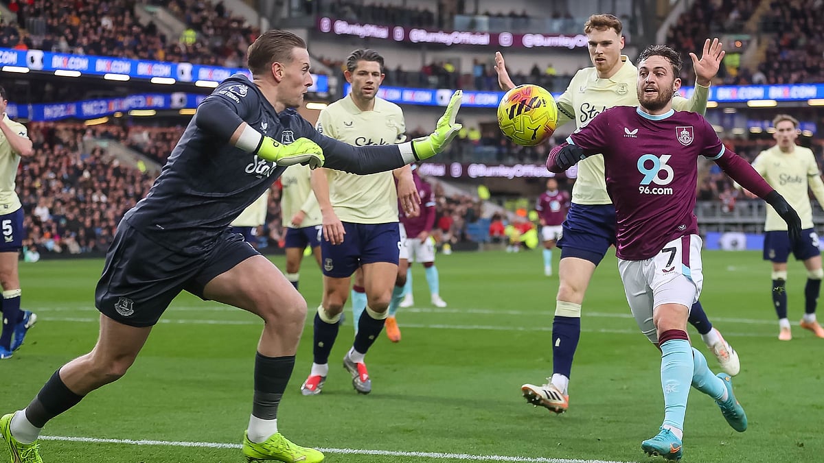 Burnley and Everton drew 0-0