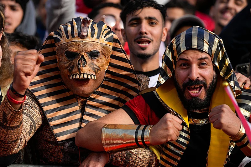 Egypt Vs South Africa AFCON Africa Cup of Nations-Egypt fans