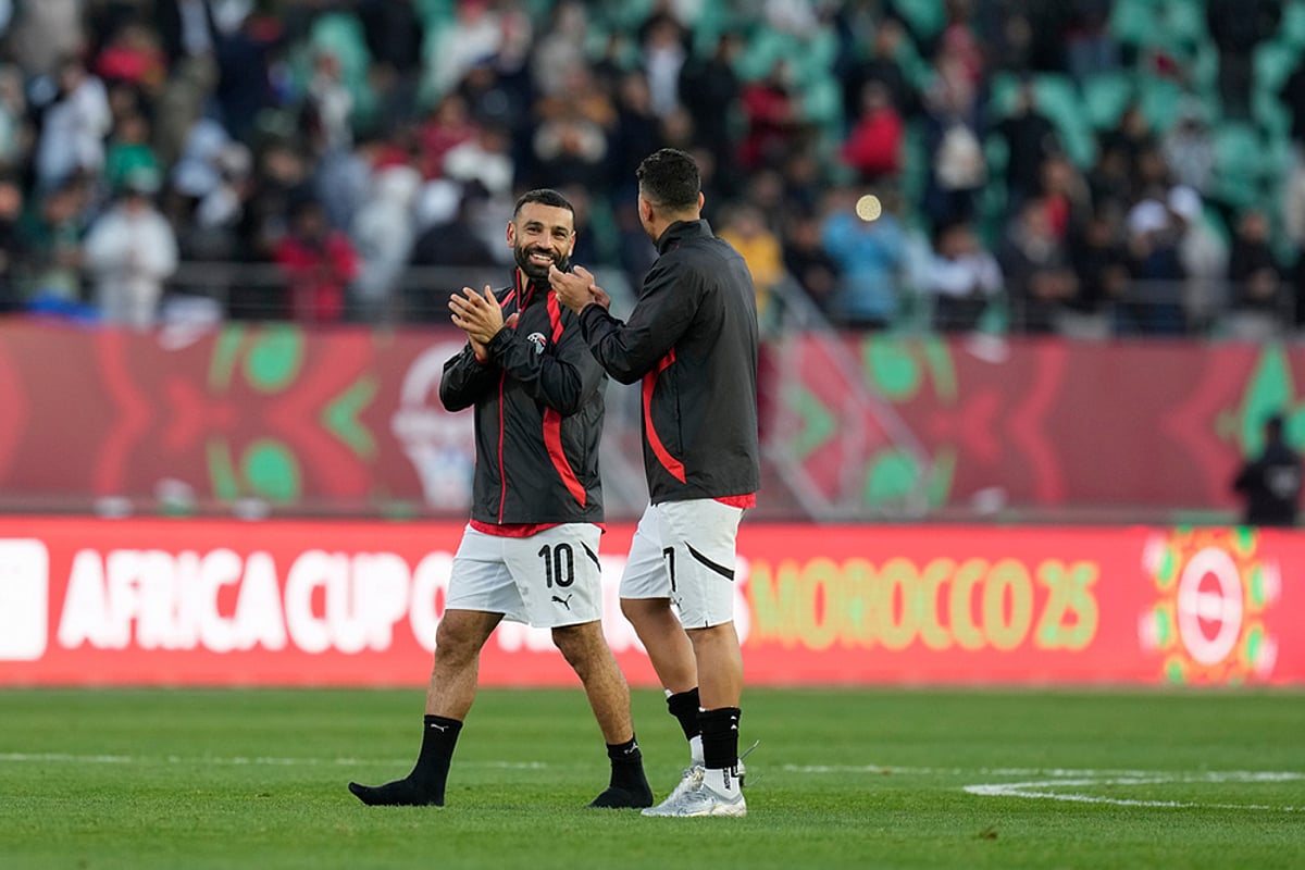 Egypt Vs South Africa AFCON Africa Cup of Nations-Mohamed Salah