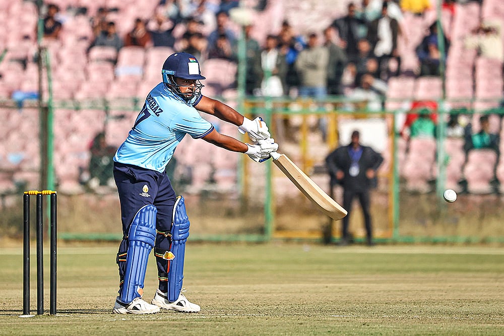 Mumbai vs Uttarakhand Vijay Hazare Trophy cricket-Sarfaraz Khan