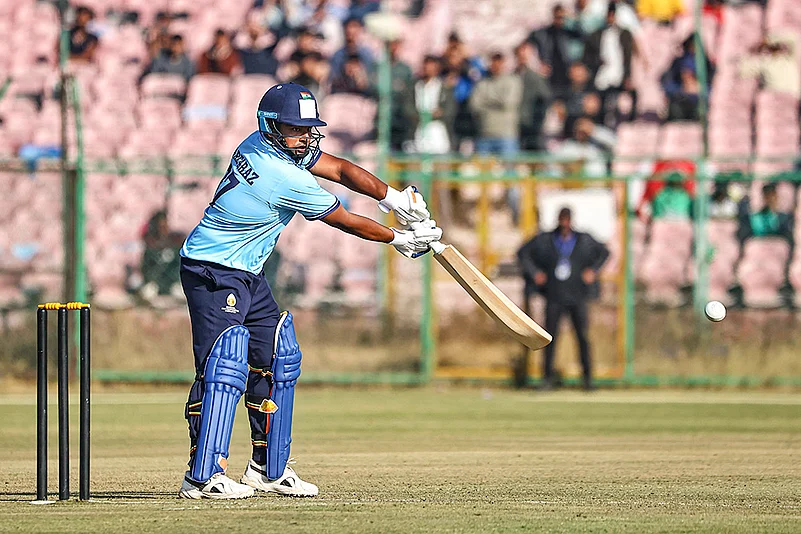 Mumbai vs Uttarakhand Vijay Hazare Trophy cricket-Sarfaraz Khan