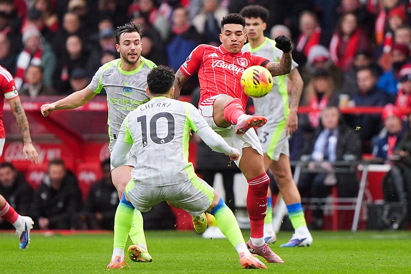 English Premier League Soccer Match: Manchester City vs Nottingham Forest
