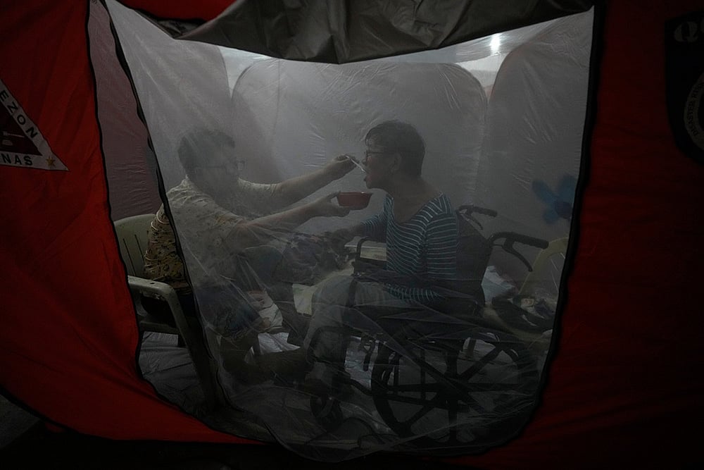 Yearender Photo Gallery - Climate 2025-Philippines Typhoon Fung-wong 