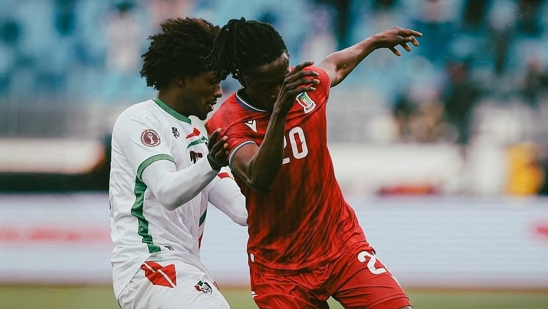 Instagram/cafonline : Sudan defender during their AFCON  Group E match against Equatorial Guinea 
