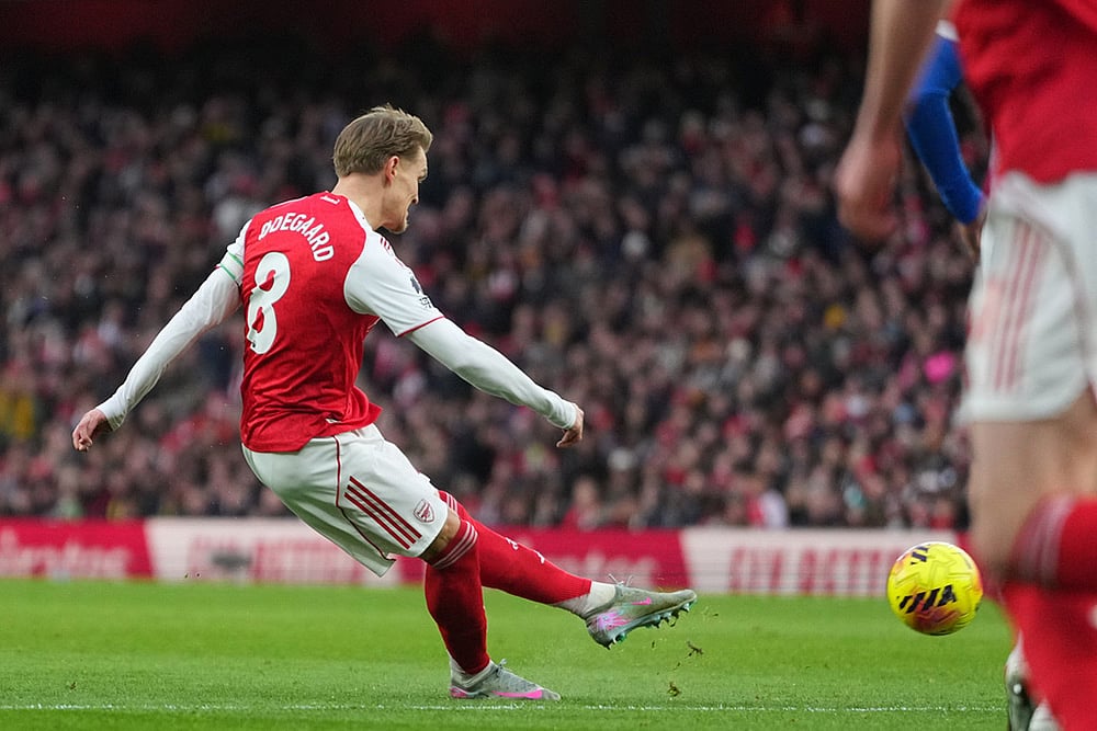 Britain Premier League Soccer: Brighton and Hove Albion vs Arsenal