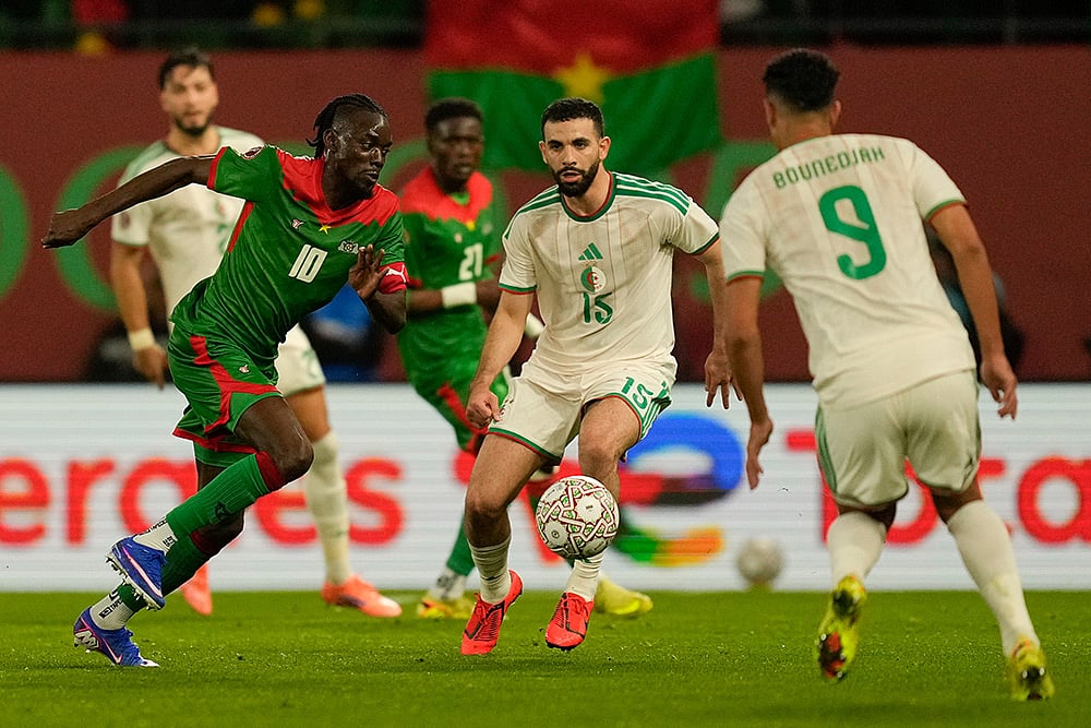 Algeria vs Burkina Faso Africa Cup of Nations soccer-Bertrand Traore