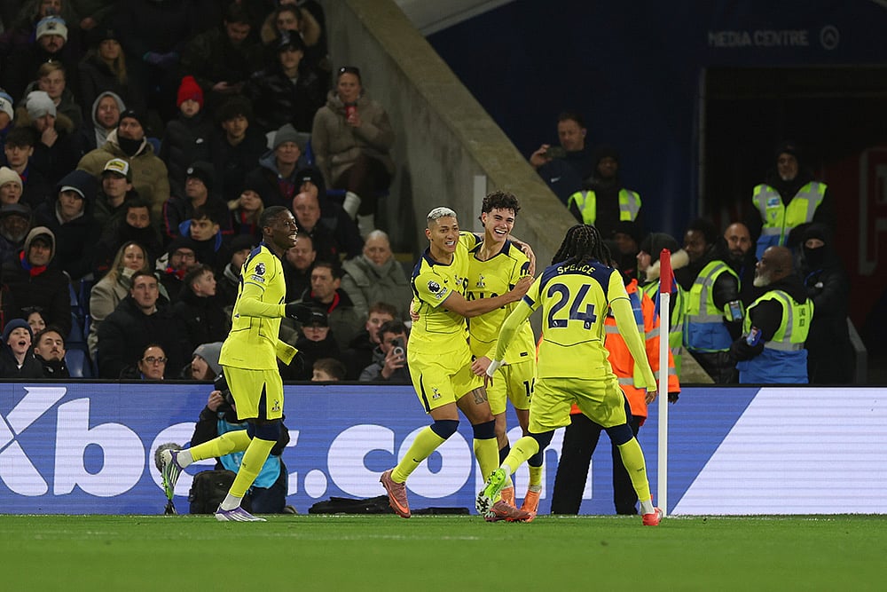 Crystal Palace vs Tottenham Hotspur Premier League soccer-Archie Gray