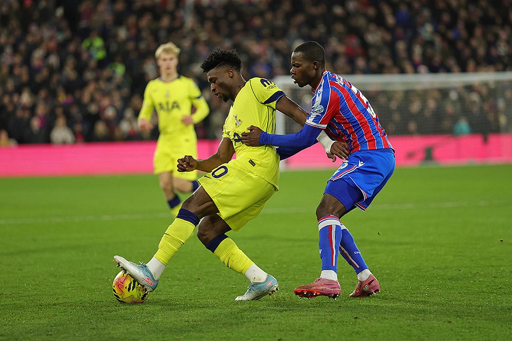 Crystal Palace vs Tottenham Hotspur Premier League soccer-Tyrick Mitchell