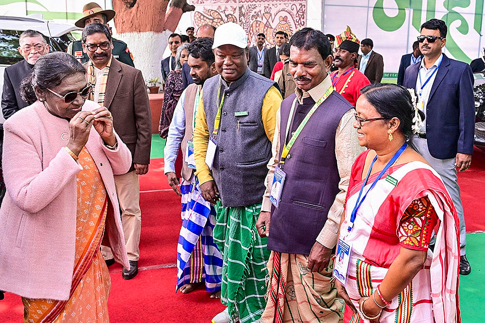 President Murmu attends Ol Chiki centenary celebrations in Jamshedpur