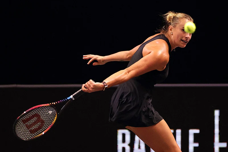 Nick Kyrgios Vs Aryna Sabalenka Tennis Battle of the Sexes-9