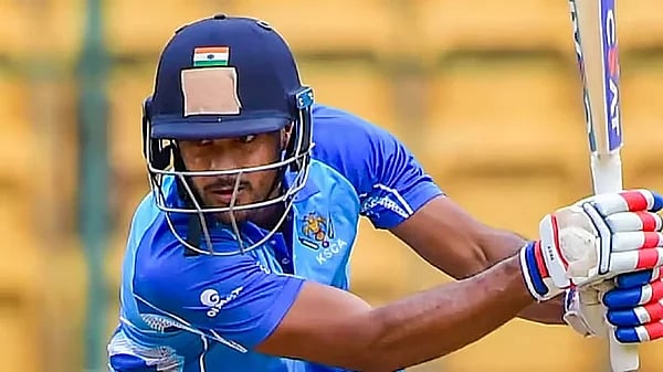 File : Mayank Agarwal is leading Karnataka in Vijay Hazare Trophy.