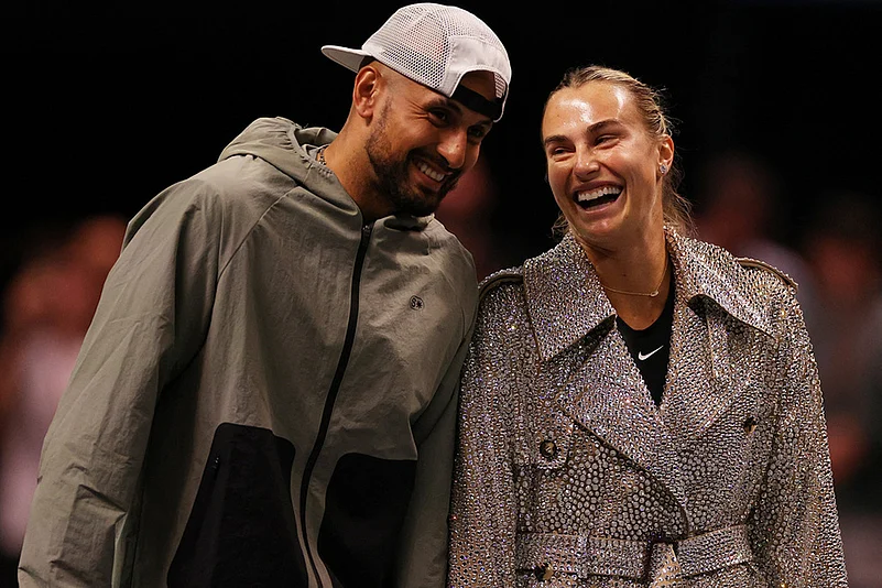Nick Kyrgios Vs Aryna Sabalenka Tennis Battle of the Sexes-5