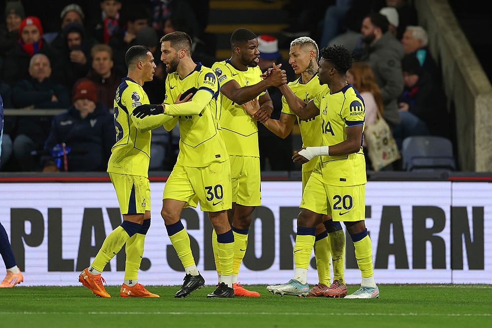 Crystal Palace vs Tottenham Hotspur Premier League soccer-Richarlison