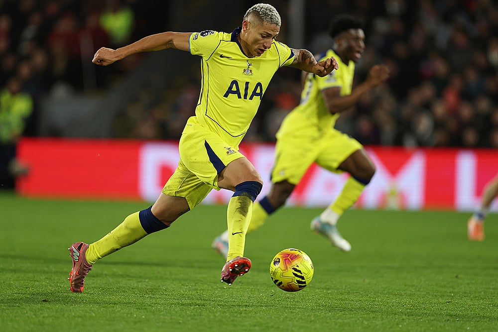 Crystal Palace vs Tottenham Hotspur Premier League soccer-Richarlison