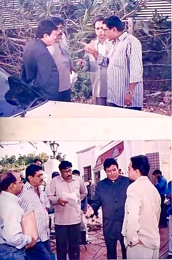 Ananth Mahadevan at the shoot of the pilot episode at Film City, the series didnt find a channel