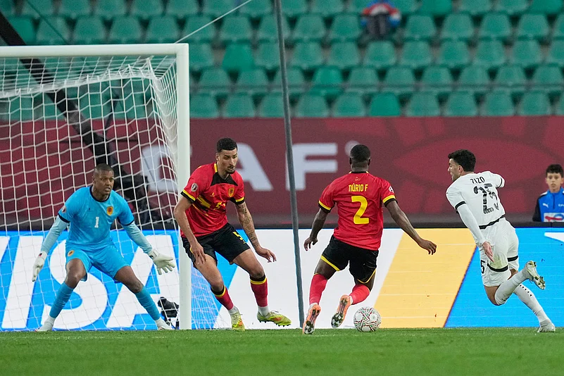 Angola vs Egypt Africa Cup of Nations Soccer-Nurio Fortuna
