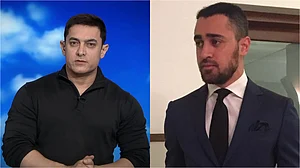 Left pic- IMDb, Right pic- Imran Khan/Instagram : Aamir Khan received death threats for Satyamev Jayate, reveals Imran Khan