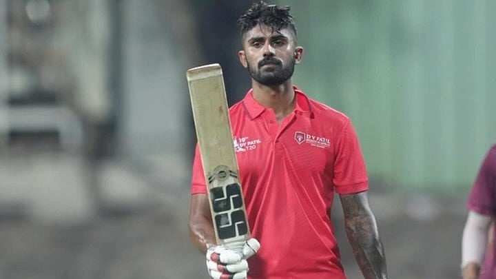 | Photo: Instagram/dypatilstadium : File photo of Puducherry captain Aman Khan.