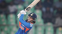 | Photo: X/BCCIWomen : India's Smriti Mandhana in action during the fourth women's T20I against Sri Lanka on December 28, 2025.