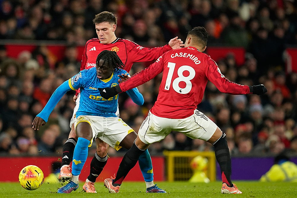 Manchester United and Wolves Premier League soccer-Mateus Mane