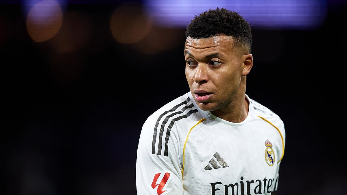 Real Madrid's Kylian Mbappe